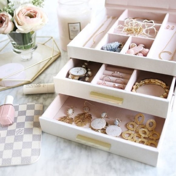 Lauren Conrad fabric jewelry box